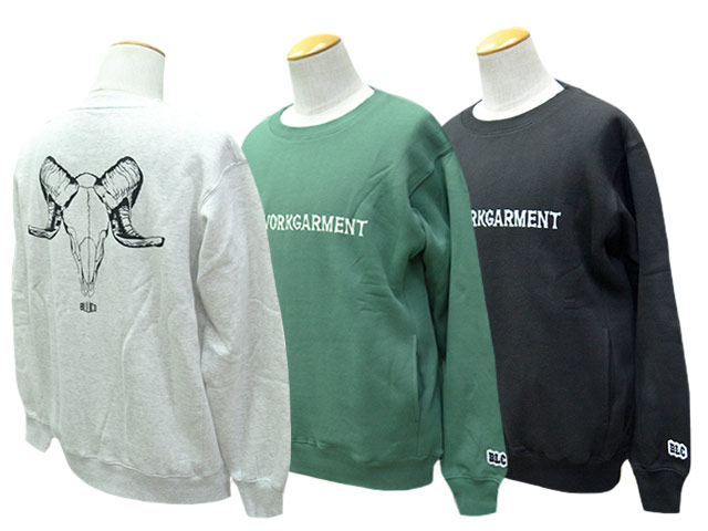BLUCO スウェット 3枚セット XL 全3色【BLUCO/ブルコ】2026AW「Sweat Shirt”BONES”/スウェットシャツ