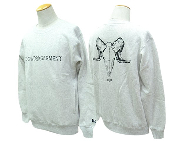 全3色【BLUCO/ブルコ】2026AW「Sweat Shirt”BONES”/スウェットシャツ