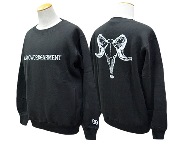 全3色【BLUCO/ブルコ】2026AW「Sweat Shirt”BONES”/スウェットシャツ