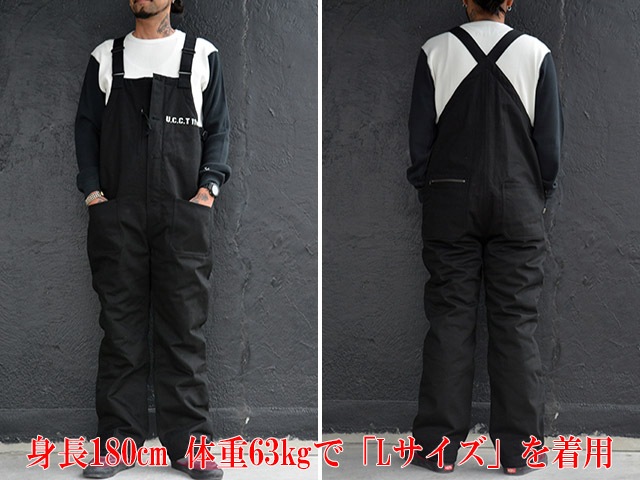 全2色【UNCROWD/アンクラウド】2023AW「Duck Deck Overall/ダック