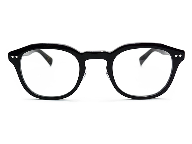 Uncrowd ブラック ラウンド型メガネ 全2色【UNCROWD/アンクラウド】 「Biker Shade”CIVIC-Photochromic