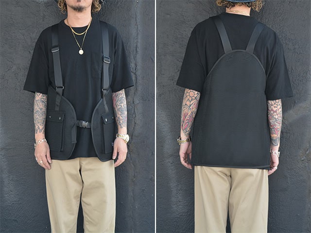 全3色【BLUCO/ブルコ】2026SS「Utility Mesh Vest/ユーティリティー