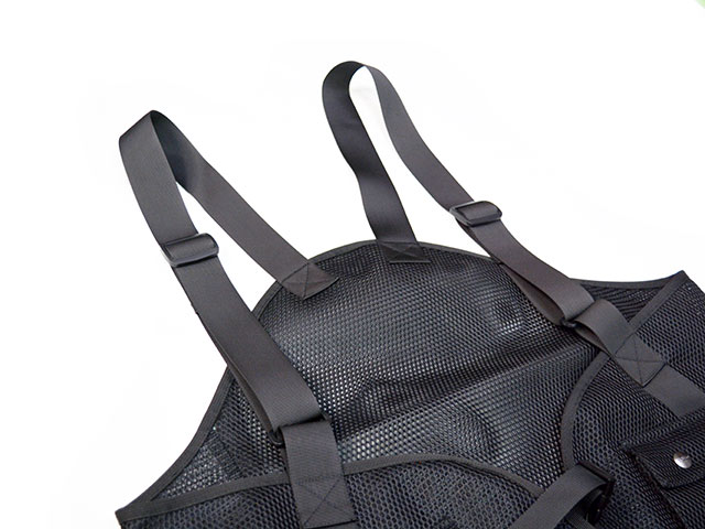 全3色【BLUCO/ブルコ】2026SS「Utility Mesh Vest/ユーティリティー