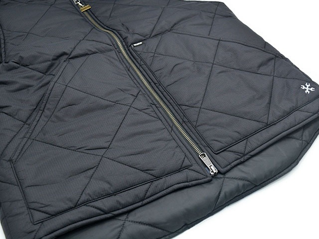 全4色【BLUCO/ブルコ】2026AW「Nylon Ripstop Quilted Vest/ナイロン