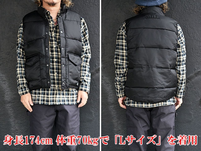 全4色【BLUCO/ブルコ】2026AW「Heavy Nylon Padding Vest/ヘビー