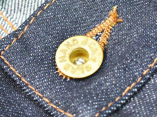 BY GLADHAND/バイグラッドハンド】「Gladden Denim Pants”Type-1”Rigid