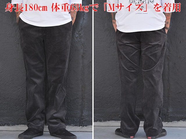 【BY GLADHAND/バイグラッドハンド】2023AW「Corduroy Pants