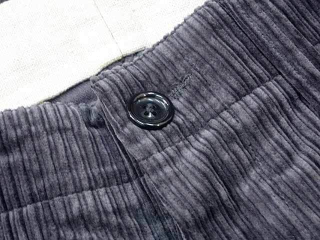 【BY GLADHAND/バイグラッドハンド】2023AW「Corduroy Pants