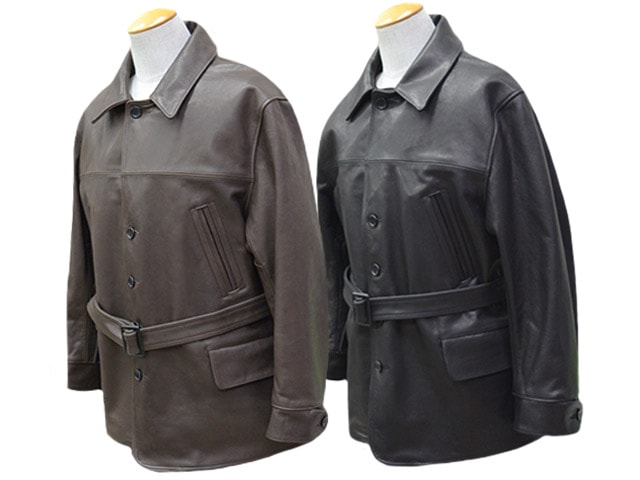 CCU レザーロングジャケット カーコート 全2色【BY GLADHAND/バイグラッドハンド】2025AW「GOODFORD Car