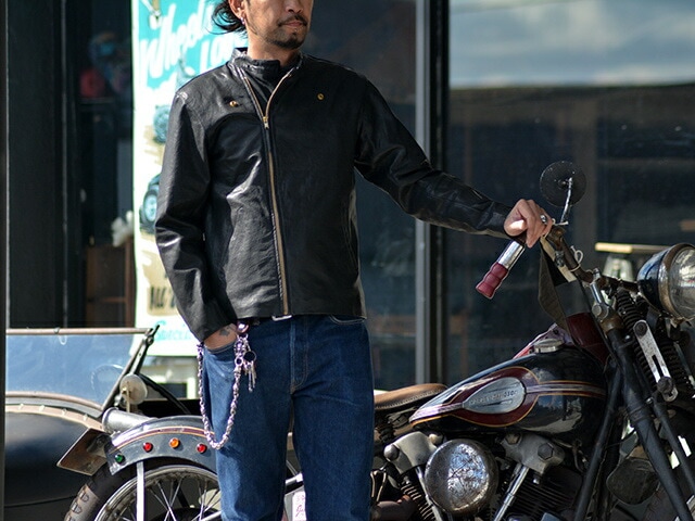 DRESS HIPPY/ドレスヒッピー】2022AW「Double Riders Leather Jacket ...