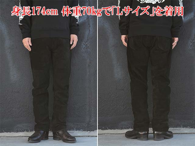 DRESS HIPPY/ドレスヒッピー】2025AW「Suede Topper Leather Pants
