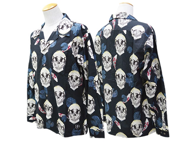 ガ*ア様 【美品】DRESS HIPPY ドレスヒッピー FACE TWO SK 30% OFF)【DRESS HIPPY/ドレスヒッピー】2025AW「Face Two Skull L/S