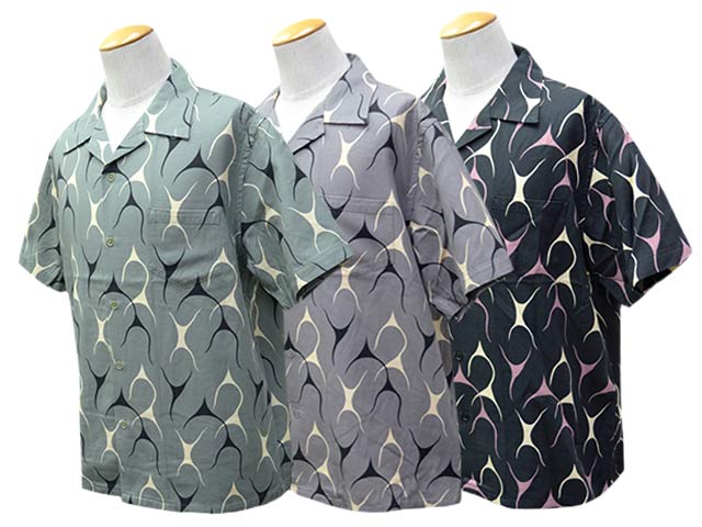 全3色【AT-DIRTY/アットダーティー】2026SS「Flames S/S Shirt