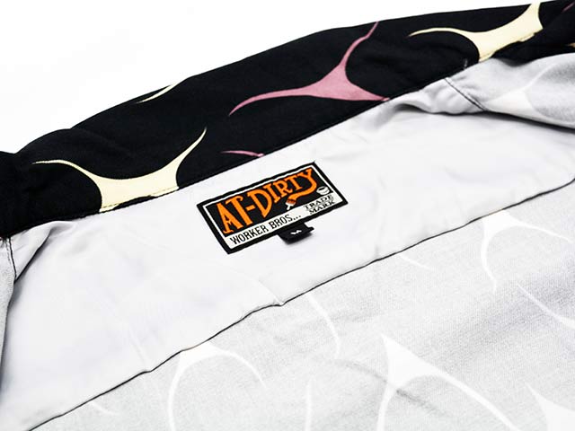 全3色【AT-DIRTY/アットダーティー】2026SS「Flames S/S Shirt