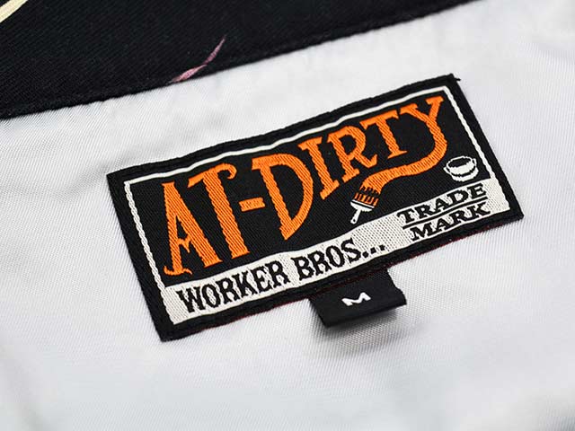 全3色【AT-DIRTY/アットダーティー】2026SS「Flames S/S Shirt
