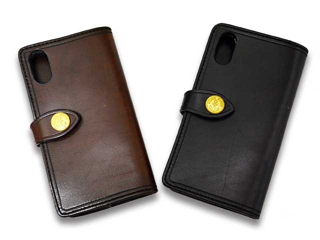 50% OFF)全2色【DRESS HIPPY/ドレスヒッピー】「Leather iPhone Case