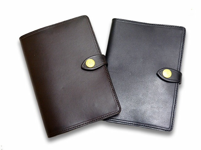 全2色【DRESS HIPPY/ドレスヒッピー】「Leather Note Book Cover/レザーノートブックカバー」(NO  NAME/ノーネーム/DRESS HIPPY/ドレスヒッピー/神戸/アメカジ/ハーレー/バイカー/ホイールズアパレル/WOLF  PACK/ウルフパック)-WOLF