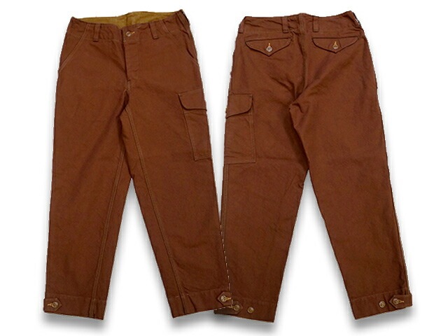 全2色【FREE WHEELERS/フリーホイーラーズ】2022FW「Aviators'  Trousers/アビエーターズトラウザース」(2232006)(ホイールズアパレル/アメカジ/アウトドア/ミリタリー/ハーレー/ホットロッド/WOLF  PACK/ウルフパック)-WOLF PACK