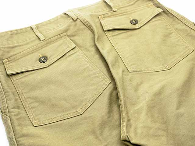 【FREE WHEELERS/フリーホイーラーズ】2023SS「Military Utility  Trousers/ミリタリーユーティリティートラウザース」(2322005)(アメカジ/アウトドア/ミリタリー/ハーレー/ホットロッド/WOLF  PACK/ウルフパック)-WOLF PACK