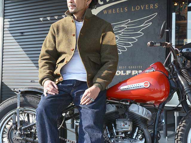 【FREE WHEELERS/フリーホイーラーズ】2023FW「SKAGIT  Jacket/スカジットジャケット」(2331005)(アメカジ/アウトドア/ミリタリー/ハーレー/ホットロッド/WOLF  PACK/ウルフパック)-WOLF PACK