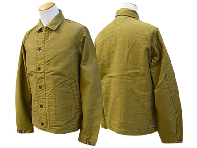 【FREE WHEELERS/フリーホイーラーズ】2024SS「Deck Worker  Jacket/デッキワーカージャケット」(2421001)-WOLF PACK