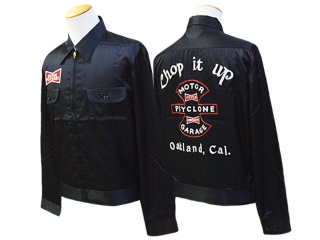 【FREE WHEELERS/フリーホイーラーズ】2024SS「Sports Jacket”REBELLION・Chop it  Up”/スポーツジャケット”レべリオン・チョップイットアップ”」(2421008)-WOLF PACK