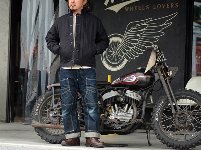 FREEWHEELERS デッキジャケット　42 FREEWHEELERS - カスタム 42 フリーホイーラーズ 40s U.S.M.C.