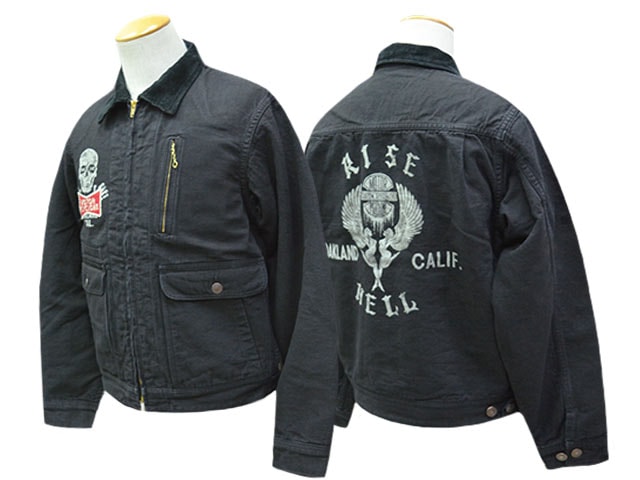 新品 西武警察 石原プロワールド スタッフ ジャケット Freeサイズ FREE WHEELERS/フリーホイーラーズ】2025FW「GARAGE WORKER JACKET
