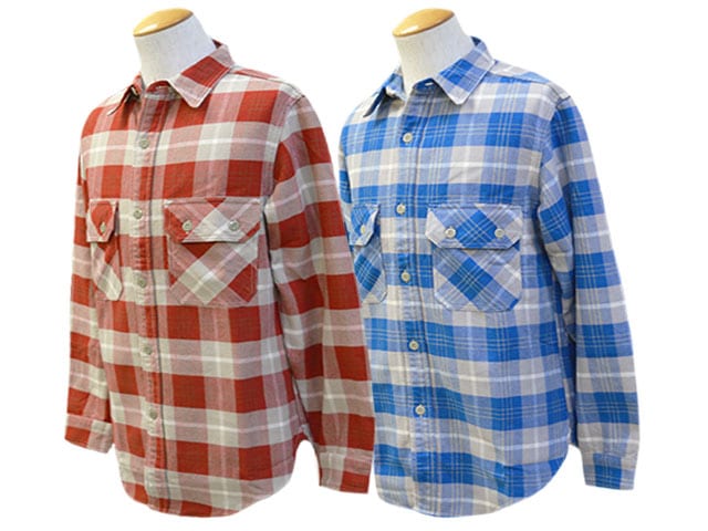全2色【FREE WHEELERS/フリーホイーラーズ】2024FW「Work Shirts”NOMAD