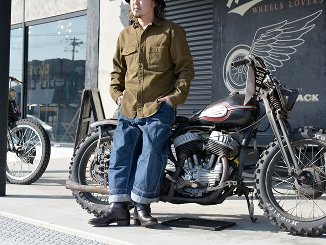 FREE WHEELERS/フリーホイーラーズ】2025FW「”Gemsa” WORK SHIRT