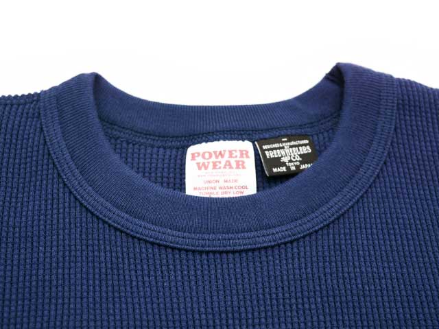 FREE WHEELERS/フリーホイーラーズ】2025FW「Crew Necked Thermal L/S