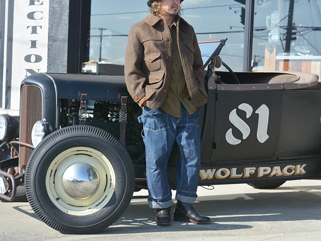 FREE WHEELERS/フリーホイーラーズ】2025FW「”WOODLAND” HUNTING COAT