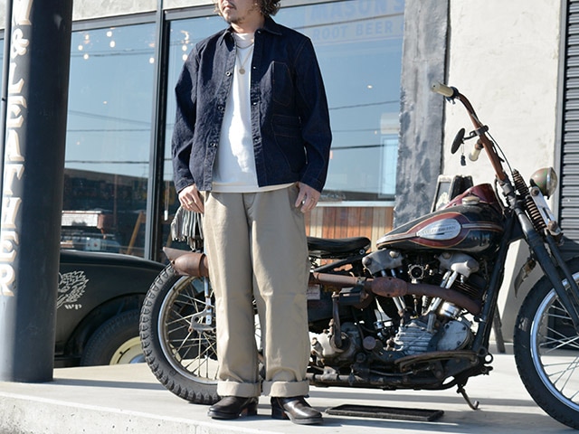 全2色【FREE WHEELERS/フリーホイーラーズ】2025FW「TROUSERS COTTON