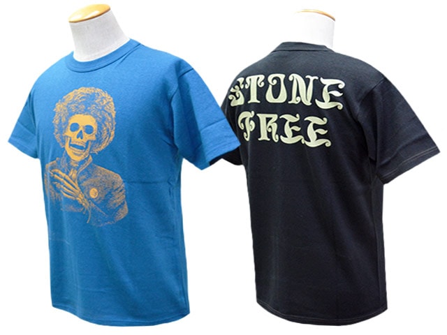 フリーホイーラーズ　tシャツ　サイズ42 STONE FREE 全2色【FREE WHEELERS/フリーホイーラーズ】2026SS「S/S T-SHIRT”STONE