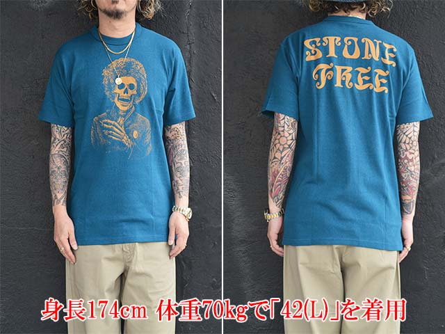 全2色【FREE WHEELERS/フリーホイーラーズ】2026SS「S/S T-SHIRT”STONE