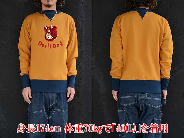 全2色【FREE WHEELERS/フリーホイーラーズ】2025FW「DOUBLE V SWEAT