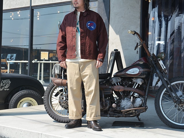 FREE WHEELERS/フリーホイーラーズ】2026SS「DECK WORKER JACKET”HOP
