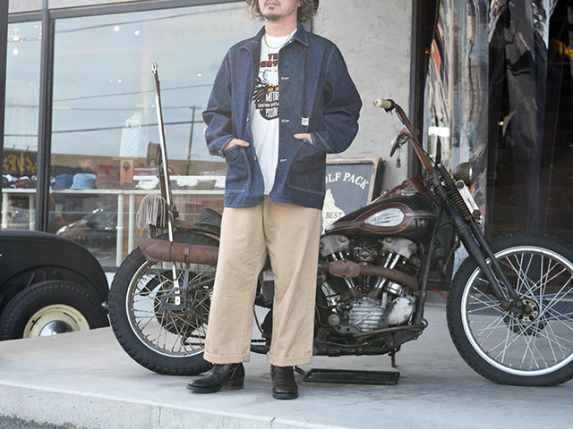 FREE WHEELERS/フリーホイーラーズ】2026SS「”STEELBACKERS” WORK COAT