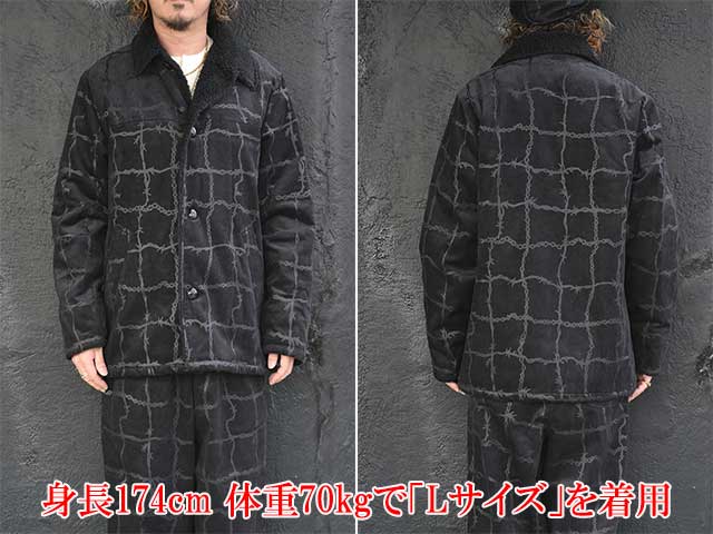 全2色【GANGSTERVILLE/ギャングスタービル】2025AW「Barbed Wire Ranch