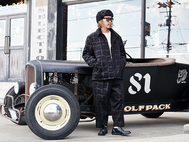 11/12まで値下げ　GANGSTERVILLE western jacket 全2色【GANGSTERVILLE/ギャングスタービル】2025AW「Barbed Wire Ranch