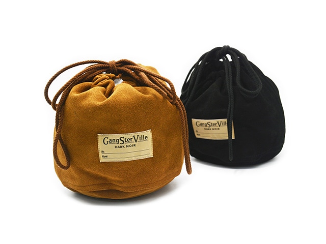 全2色【GANGSTERVILLE/ギャングスタービル】2025AW「DARK NOIR-Leather
