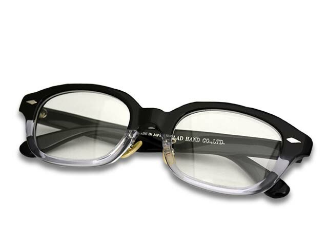 全8色【GLAD HAND/グラッドハンド】×【MASAHIKO NIWA/丹羽雅彦】「J-IMMY  GLASSES”ORNAMENT”SILVER/ジミーグラス”オーナメント”シルバー」(GANGSTERVILLE/ギャングスタービル/WEIRDO/ウィアード/眼鏡/サングラス/鯖江/WOLF 