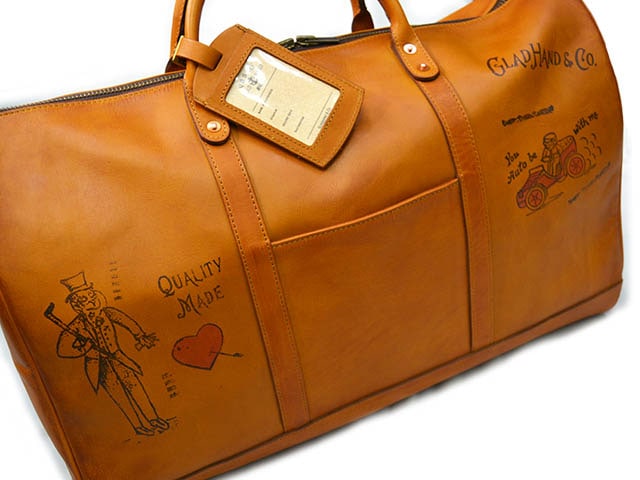 全2色【GLAD HAND/グラッドハンド】×【vasco/ヴァスコ】「Leather