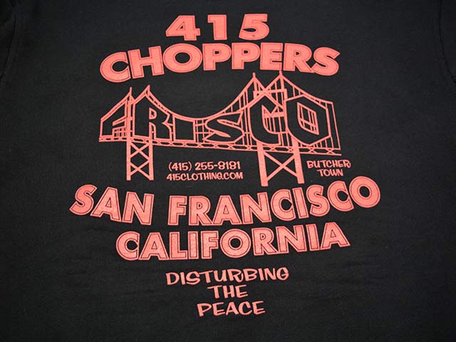 全2色【415 CLOTHING/415クロージング】「Printed Pullover Hoodie