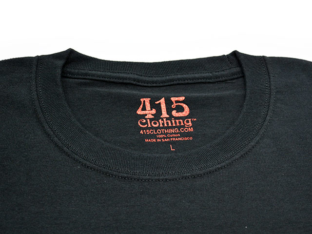全2色【415 CLOTHING/415クロージング】「Printed L/S Tee”FRISCO #1