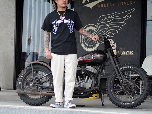 415 CLOTHING/415クロージング】「Printed S/S Tee”Crime Inc. with