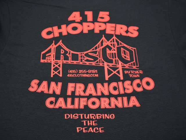 415 CLOTHING/415クロージング】「Printed S/S Tee”FRISCO #1”/プリン