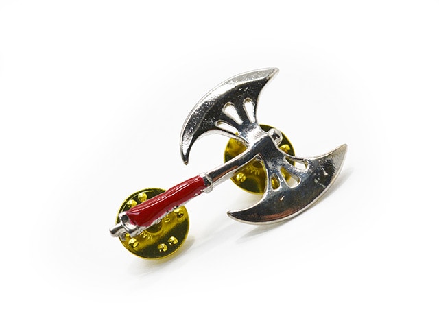 415 CLOTHING/415クロージング】「Double Edge Battle Axe Pins
