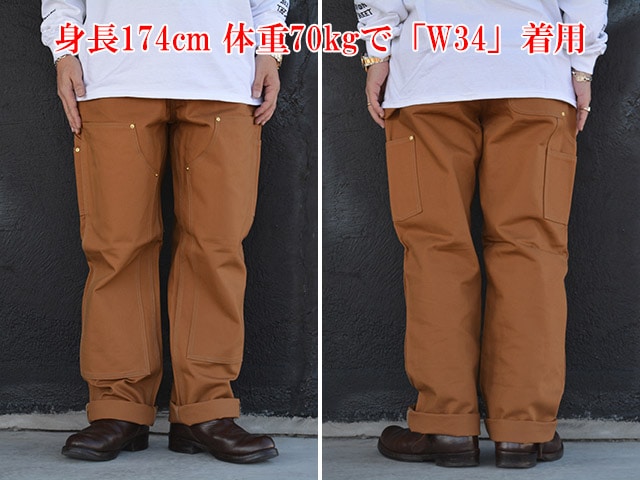 全2色【Carhartt/カーハート】「DOUBLE-FRONT Work Dungaree/ダブル