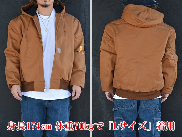 全2色【Carhartt/カーハート】「DUCK QUILTED FLANNEL-LINED